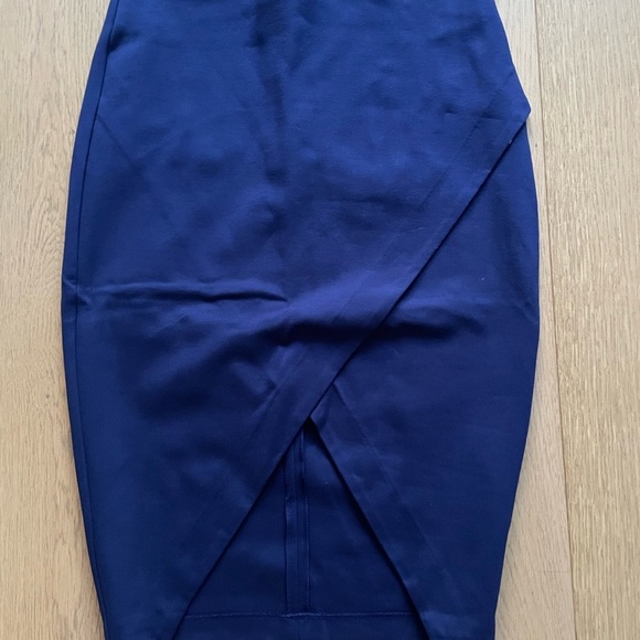 Express Navy Blue Women's Skirt - Picture 3 of 9